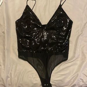 Dynamite sequin bodysuit